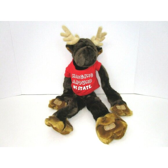 Reindeer Long Limbs Sticky Hands & Feet 19" Plush Stuffed Its All Greek to Me - Picture 3 of 8